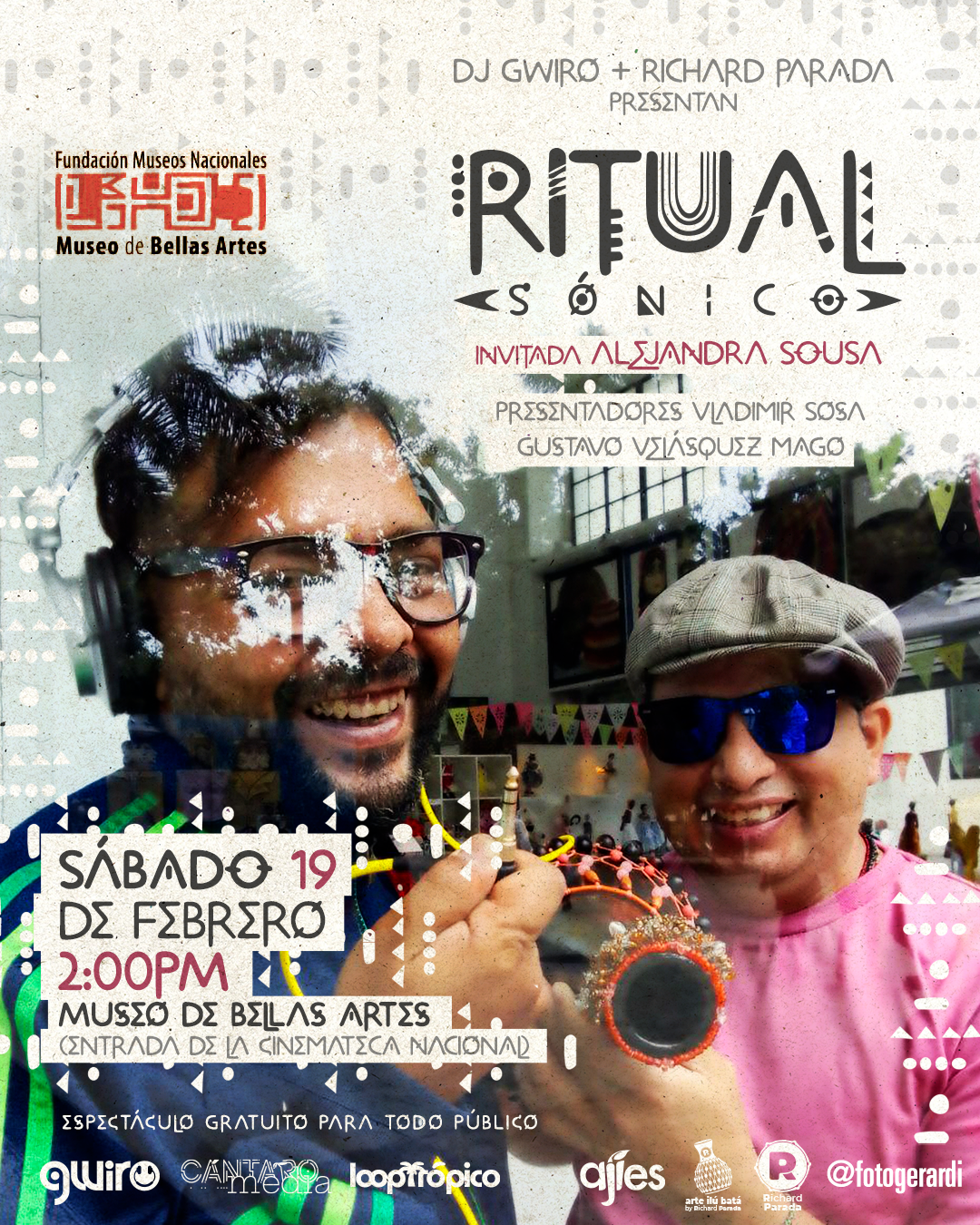 Flyer para RITUAL SÓNICO